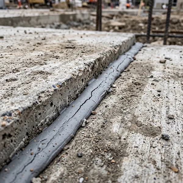 Sealant applied too early during construction, resulting in an ineffective airtight seal